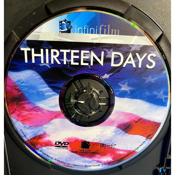 Thirteen Days (DVD, 2001, InfiniFilm Edition) Historical Drama JFK Cuba Crisis - Picture 4 of 6